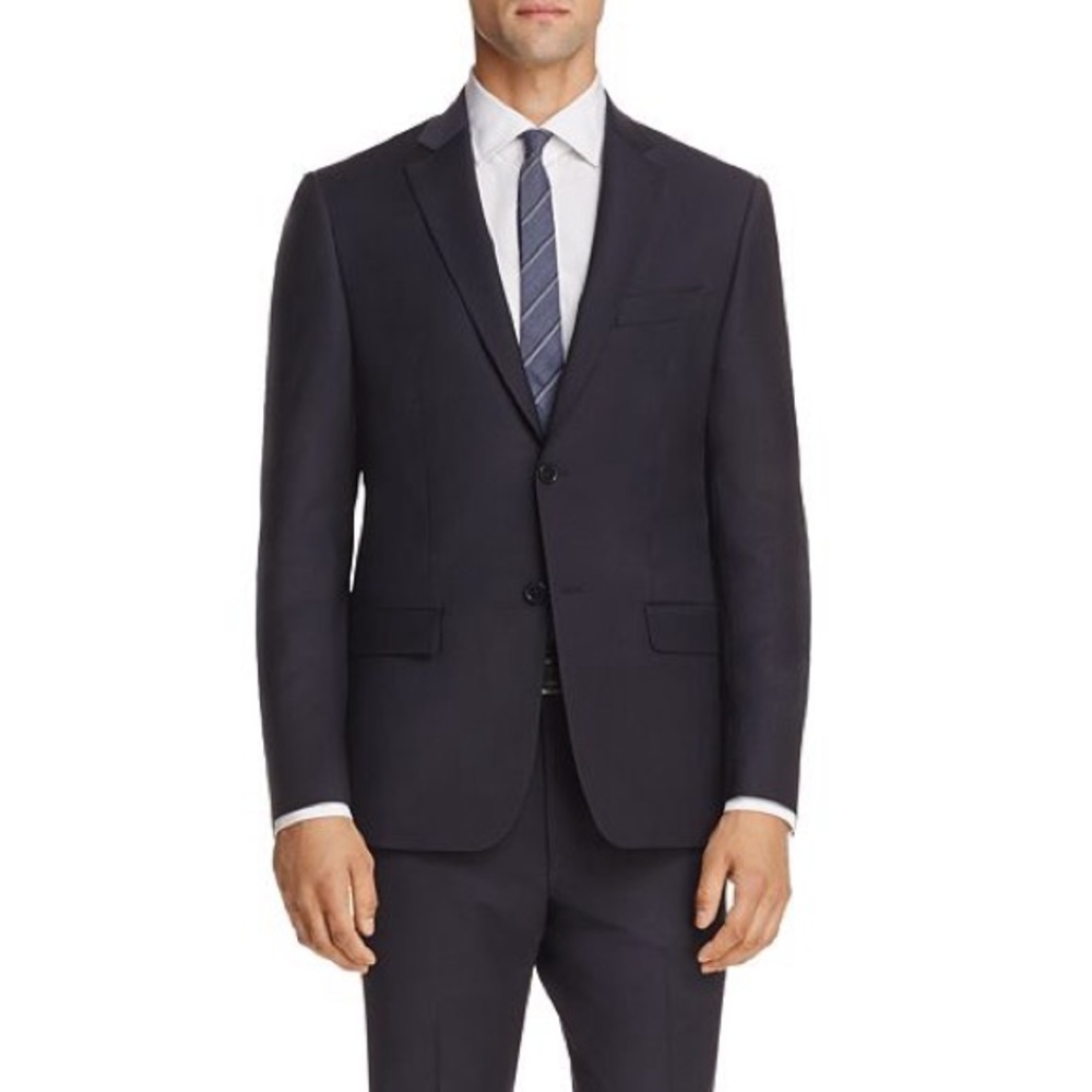 John Varvatos Star USA Slim Fit Suit Separates Navy Wool Size 40L New w/Tag $698